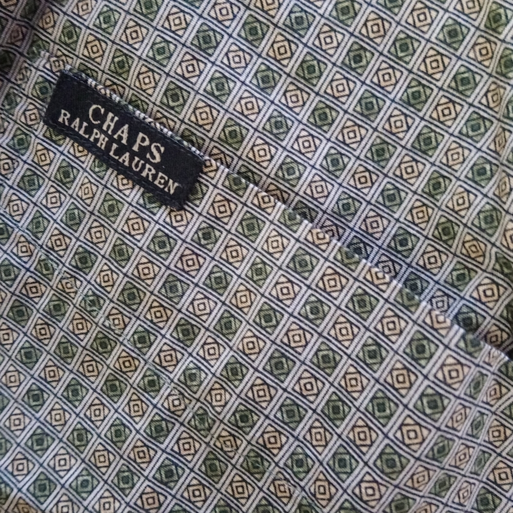 Patterned Button Down Front Long Sleeve Shirt Top - image 3